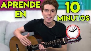 Como Tocar La Guitarra En 10 Minutos quedateencasa [upl. by Fellner]