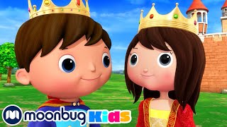 Princess And The Pea Story  LBB Songs  Sing with Little Baby Bum Nursery Rhymes  Moonbug Kids [upl. by Anirroc]