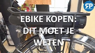 ELEKTRISCHE FIETS KOPEN Dit moet je weten [upl. by Dov]