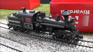 Review Rivarossi Two Truck Heisler HO Scale Locomotive [upl. by Helman]