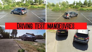 UK Driving Test Manoeuvres [upl. by Yecnuahc]