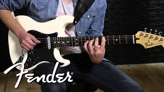 Fender Standard Stratocaster HH Demo  Fender [upl. by Henriha]