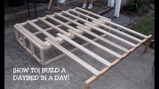 HOW TO BUILD A DAYBED IN A DAY [upl. by Peedsaj840]