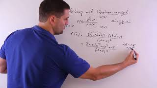 Ableitung mit Quotientenregel  Mathe by Daniel Jung [upl. by Iaka935]