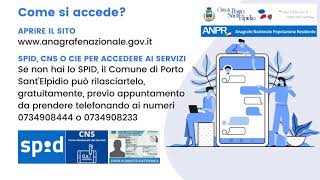 Certificati Anagrafici Online [upl. by Nipahc]