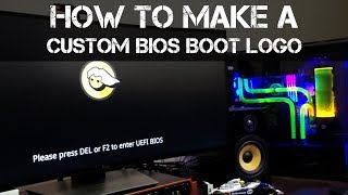 How to make a custom BIOS and Windows Boot Logo [upl. by Petulah]