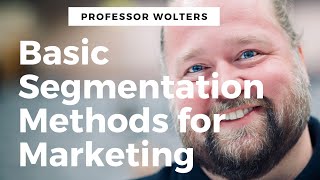 Basic Market Segmentation Models [upl. by Eluj]