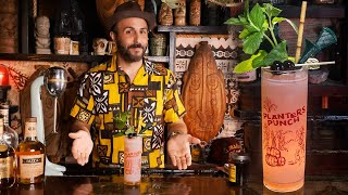 Make Don the Beachcombers Planters Punch [upl. by Mikes]