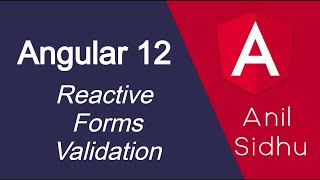 Angular 12 tutorial 37 Reactive form Validations [upl. by Liemaj792]