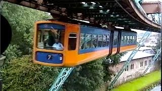 Wuppertal Schwebebahn  Complete POV Ride 1993 [upl. by Hunley]