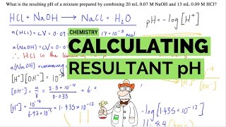 Calculating the Resulting pH [upl. by Lalib565]