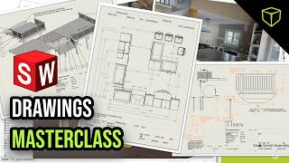 SOLIDWORKS Tutorial  Drawings Tips and Tricks [upl. by Enirolf]