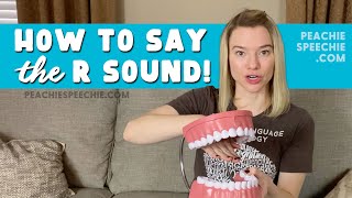 How to say the R sound bunched by Peachie Speechie [upl. by Hescock]