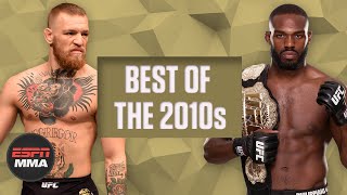 The best MMA fights of the decade McGregor vs Diaz Jones vs Gustafsson and more  ESPN MMA [upl. by Thurlough]