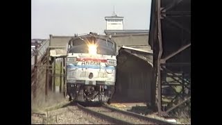 Amtrak Empire Service Rhinecliff NY May 1 1993 [upl. by Enirehtacyram314]