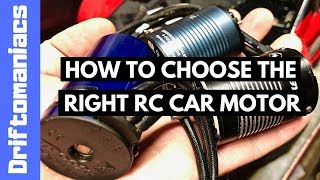 How To Choose The Right RC Car Motor [upl. by Sweyn]