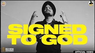 Signed To God Official Video Sidhu Moose Wala  Steel Banglez  The Kidd  RafSaperra  MooseTape [upl. by Elvia819]