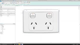 Revit Family Creation  Simple Electrical Fixture [upl. by Durning]