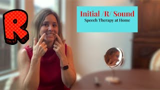 How to Teach the Initial R Sound at Home Speech TherapyTips to work on r Words Speech Help for Kids [upl. by Philips]