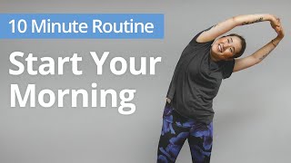 Good MORNING ROUTINE Exercise  10 Minute Daily Routines [upl. by Mareah]