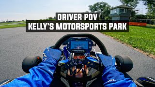 Karting POV  Practice  Kellys Motorsports Park Batavia NY [upl. by Leinadnhoj]