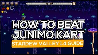 How to Master JUNIMO KART in Stardew Valley  a 14 Guide [upl. by Enelram166]