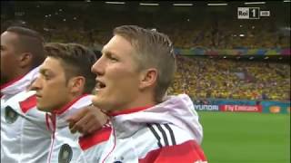 Germany National Anthem vs Brazil  FIFA World Cup 2014 [upl. by Adnuhsar268]