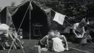 Nederland met vakantie 1955 [upl. by Enicnarf]