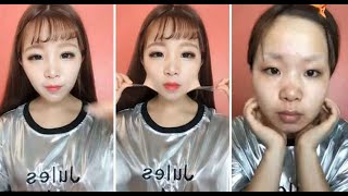 VIRAL Asian Makeup Transformations 2019 😱  EL PODER DEL MAQUILLAJE NIVEL ASIATICO 2019 [upl. by Lebiram131]