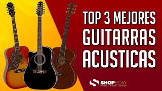 🏆 TOP 3 MEJORES GUITARRAS ACUSTICAS 2023  COMPARACIÓN Y ANÁLISIS [upl. by Triny]