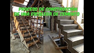 COMO HACER UNA ESCALERA DE CEMENTO [upl. by Sajovich962]