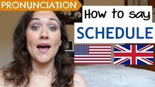 How to Pronounce SCHEDULE US UK amp Australian pronunciation [upl. by Euqram357]