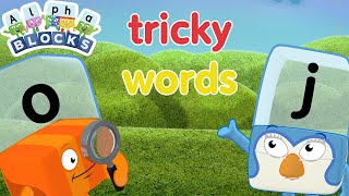 Tricky Words  Learn to Read Sight Words  officialalphablocks ​ [upl. by Byrne486]