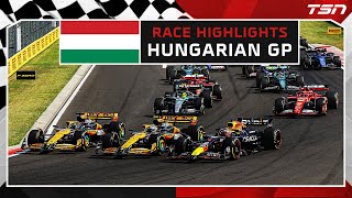 F1 RACE HIGHLIGHTS Hungarian Grand Prix [upl. by Adiell761]