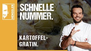 Schnelles KartoffelgratinRezept von Steffen Henssler [upl. by Attenol931]