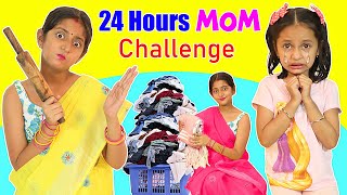 24 Hours LIVING Like MOM Challenge ft Anaya amp Shruti  MyMissAnand [upl. by Vandervelde497]