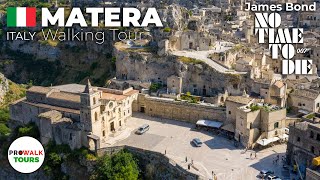 Matera Italy Walking Tour 4K  60fps [upl. by Scever]