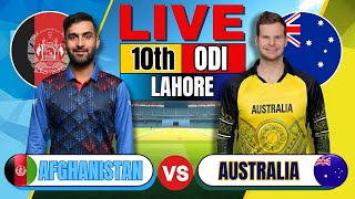 🔴 Live Afghanistan vs Australia 10th ODI Live Match Score today  AFG vs ENG Cricket  CT 2025 [upl. by Eekaz575]