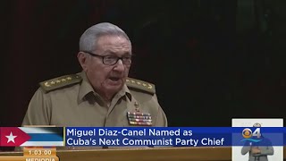 Miguel DíazCanel Officially Chosen To Lead Cubas Communist Party [upl. by Suzzy379]