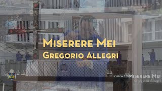 ALLEGRI Miserere Mei sung in English [upl. by Frech]