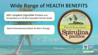 Benefits of Spirulina Pacifica  Nutrex Hawaii [upl. by Eira461]