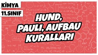 11 Sınıf Kimya  Hund Pauli Aufbau Kuralları  2022 [upl. by Notsirb961]