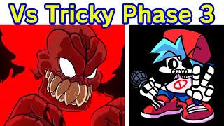 Friday Night Funkin  Vs Tricky Phase 3 Final Form  Cutscenes FNF Mods Hard FanMade [upl. by Lonee601]