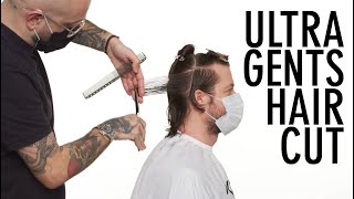 IMMUNIQUE Haarschnitt Technik Salon Look Ultra Gents Cut [upl. by Asilec]