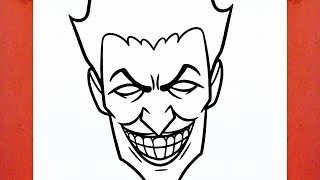 HOW TO DRAW THE JOKER [upl. by Scotty]