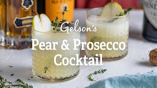 Pear amp Prosecco Cocktail [upl. by Macintyre]