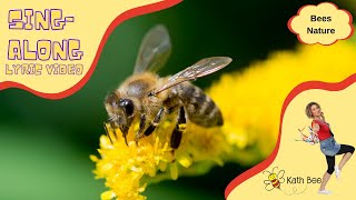 Busy Busy Buzzy Bee With Lyrics  Songs about Bees  Honey Bee Songs  Educational Kid Songs [upl. by Aggie]