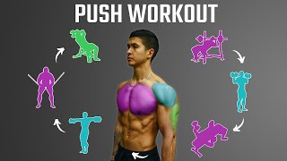 The Best ScienceBased PUSH Workout For Growth ChestShouldersTriceps [upl. by Zuleika]