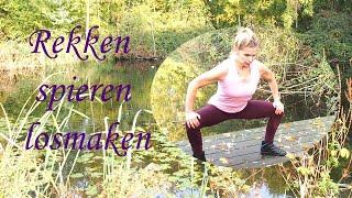 Spieren rekken strekken beginners  lichaam losmaken ouderen [upl. by Cherin809]