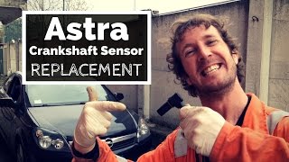 Astra Crank Sensor Replacement Easy DIY Tutorial [upl. by Nowad732]